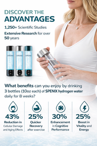 Spenix Hydrogen Water Bottle – Boost Energy & Hydration Fast