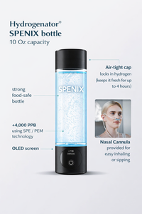 Spenix Hydrogen Water Bottle – Boost Energy & Hydration Fast
