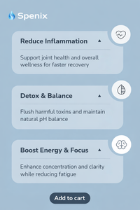 Spenix Hydrogen Water Bottle – Boost Energy & Hydration Fast