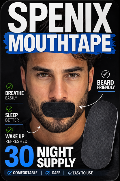 Spenix Mouth Tape – No Snoring, Deep Sleep, Better Breathing