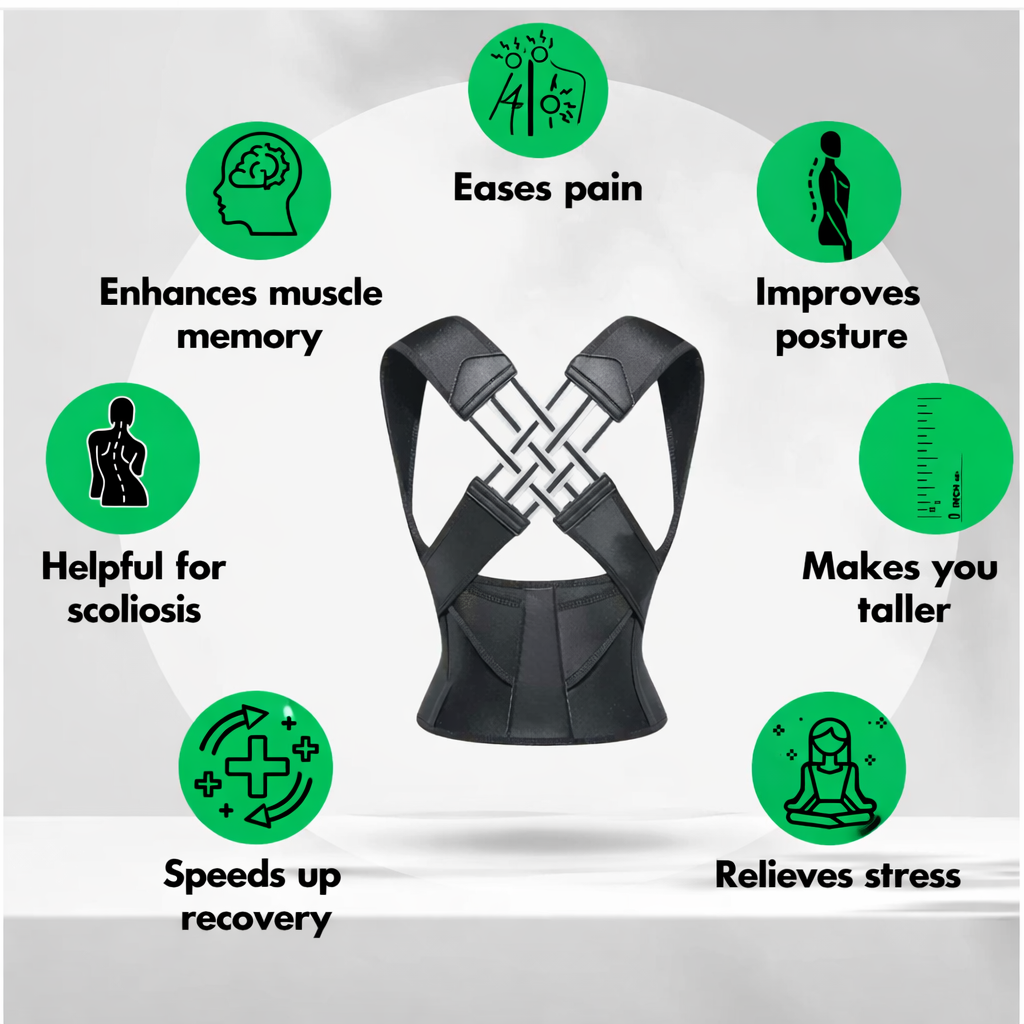 𝐒𝐩𝐞𝐧𝐢𝐱 𝐏𝐨𝐬𝐭𝐮𝐫𝐞 𝐂𝐨𝐫𝐫𝐞𝐜𝐭𝐨𝐫 – 𝐁𝐚𝐜𝐤 𝐒𝐮𝐩𝐩𝐨𝐫𝐭 & 𝐏𝐚𝐢𝐧 𝐑𝐞𝐥𝐢𝐞𝐟 𝐁𝐫𝐚𝐜𝐞