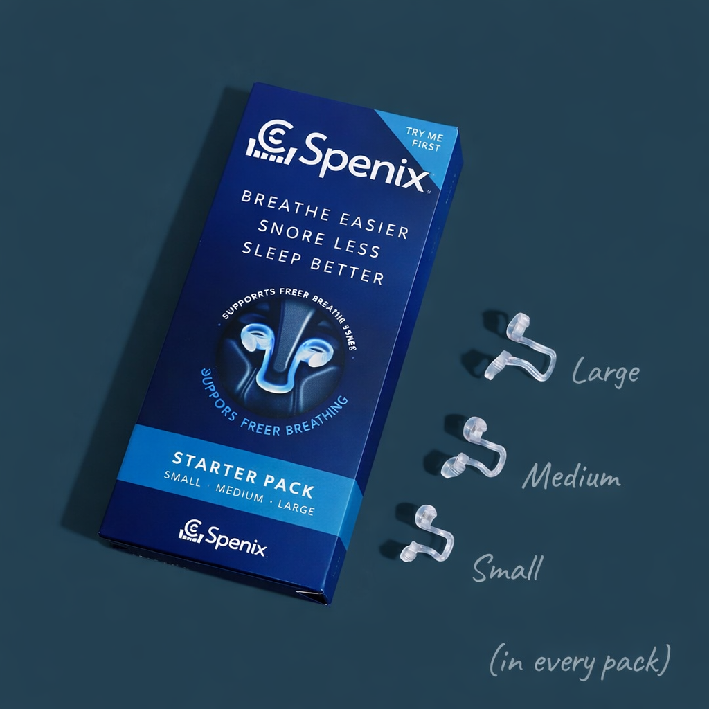 Spenix Nasal Dilator for Snoring | Magnetic Nose Breathing Aid