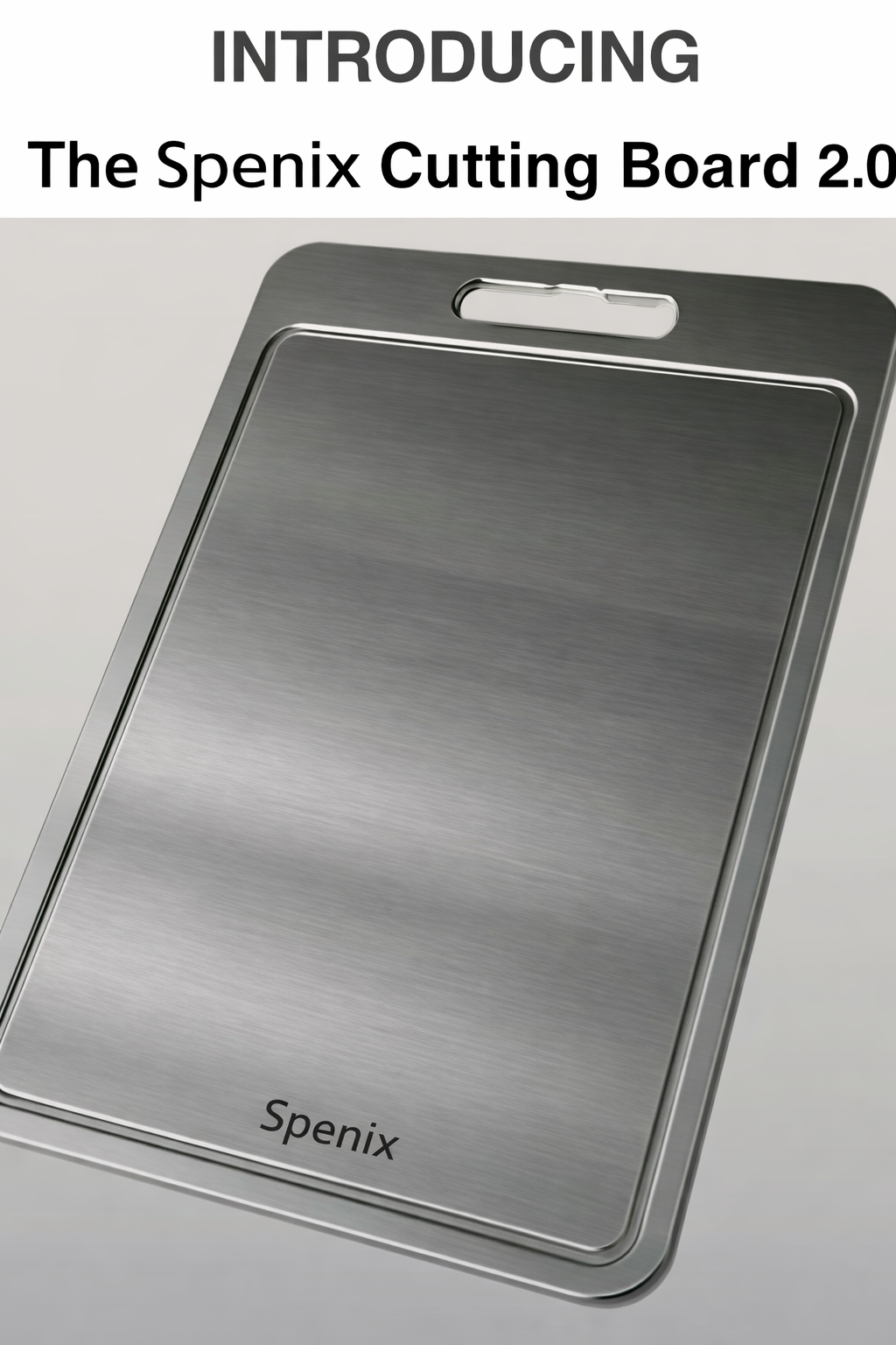 Spenix Titanium Cutting Board – Hygienic, Durable & Knife-Safe
