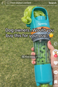 Spenix Dog Pooper Scooper – Hands-Free Cleaner with Bags