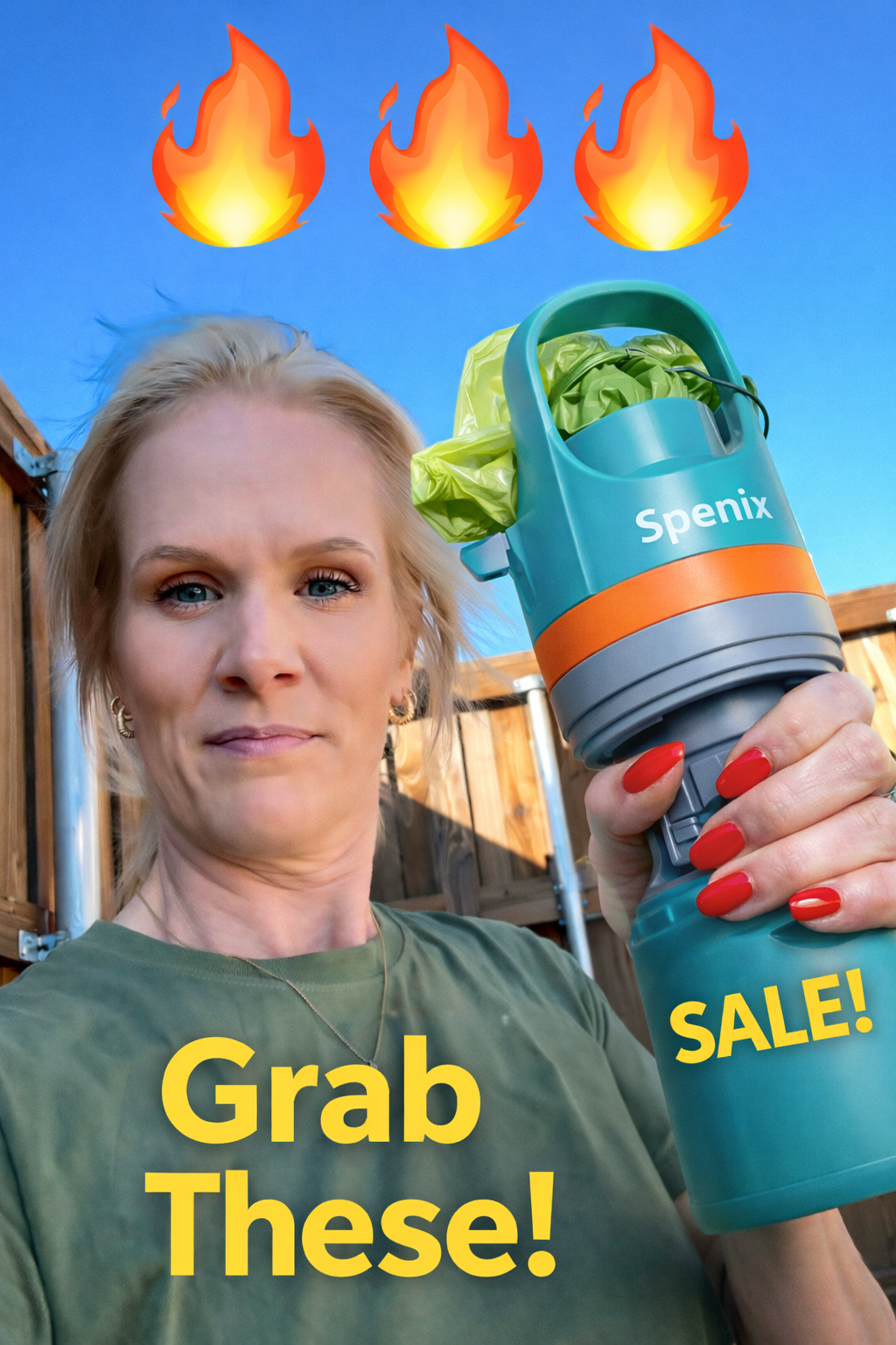 Spenix Dog Pooper Scooper – Hands-Free Cleaner with Bags