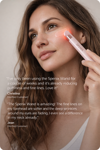 Spenix 4-in-1 Skincare Wand – Red Light Therapy Device