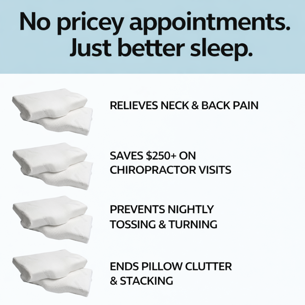 Spenix Cervical Neck Pillow | Contour Memory Foam Pillow