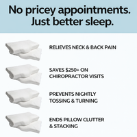 Spenix Cervical Neck Pillow | Contour Memory Foam Pillow