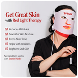 Spenix Wrinkle Retreat Pro LED Face Mask | Red Light Therapy