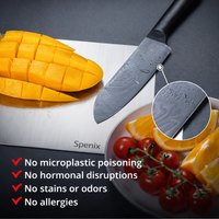 Spenix Titanium Cutting Board – Hygienic, Durable & Knife-Safe