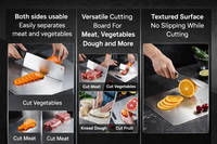 Spenix Titanium Cutting Board – Hygienic, Durable & Knife-Safe