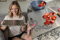 Spenix Titanium Cutting Board – Hygienic, Durable & Knife-Safe