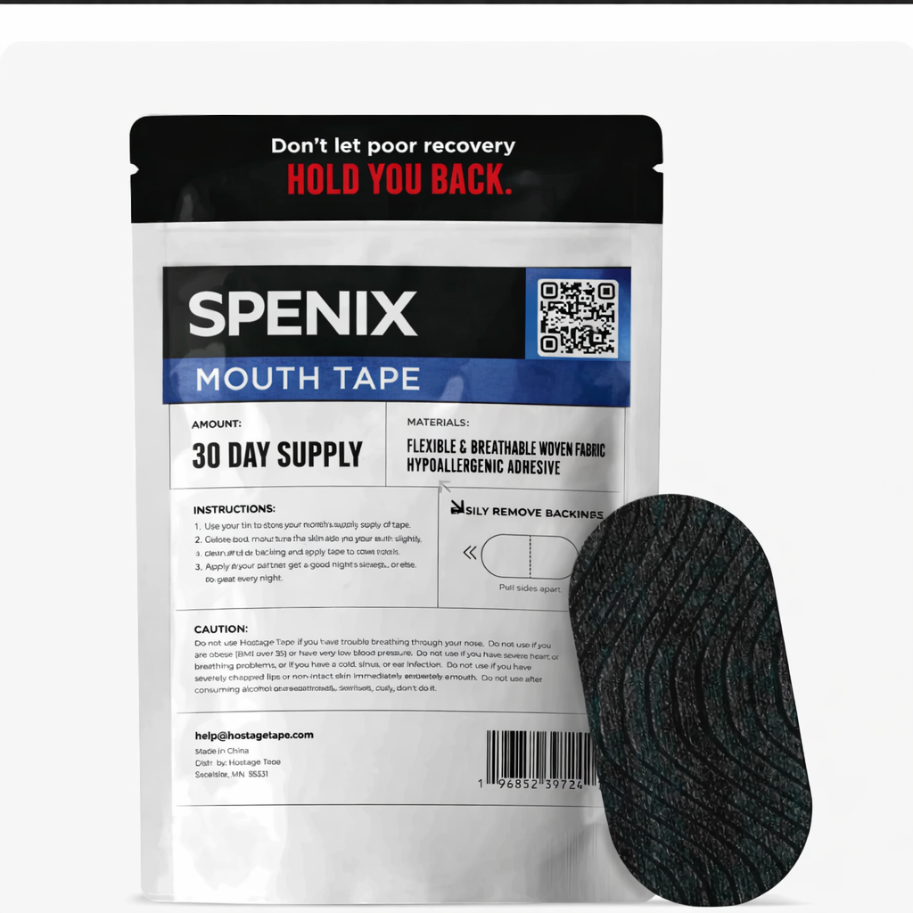 Spenix Mouth Tape – No Snoring, Deep Sleep, Better Breathing