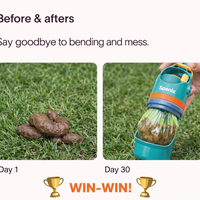 Spenix Dog Pooper Scooper – Hands-Free Cleaner with Bags