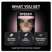 Spenix Mouth Tape – No Snoring, Deep Sleep, Better Breathing