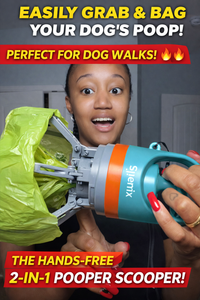 Spenix Dog Pooper Scooper – Hands-Free Cleaner with Bags