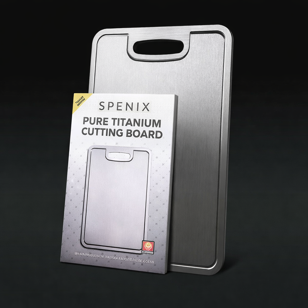 Spenix Titanium Cutting Board – Hygienic, Durable & Knife-Safe