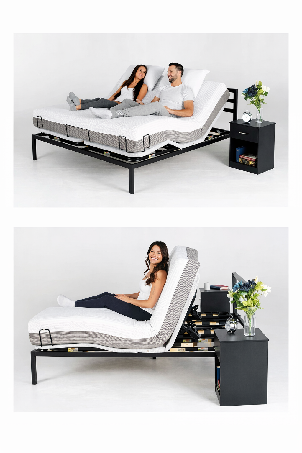 Fully Adjustable Comfort for One or Two