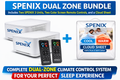 Spenix® Dual Zone Climate Bed | Cooling & Heating Sleep System for Couples
