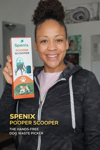 Spenix Dog Pooper Scooper – Hands-Free Cleaner with Bags